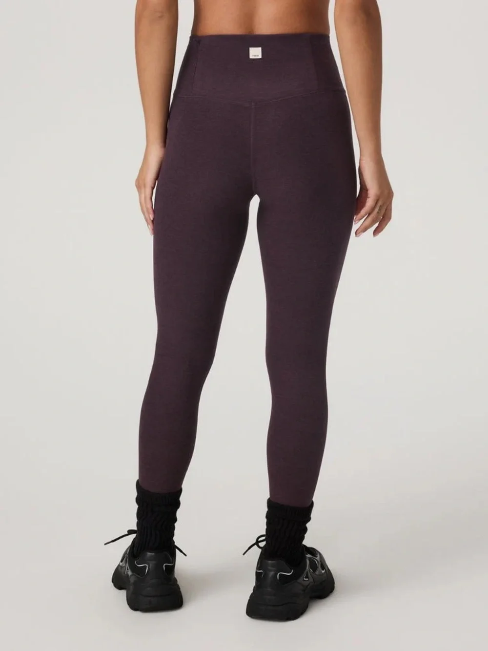 Vuori Clean Elevation Legging Raisin Heather, XS - Picture 2 of 13